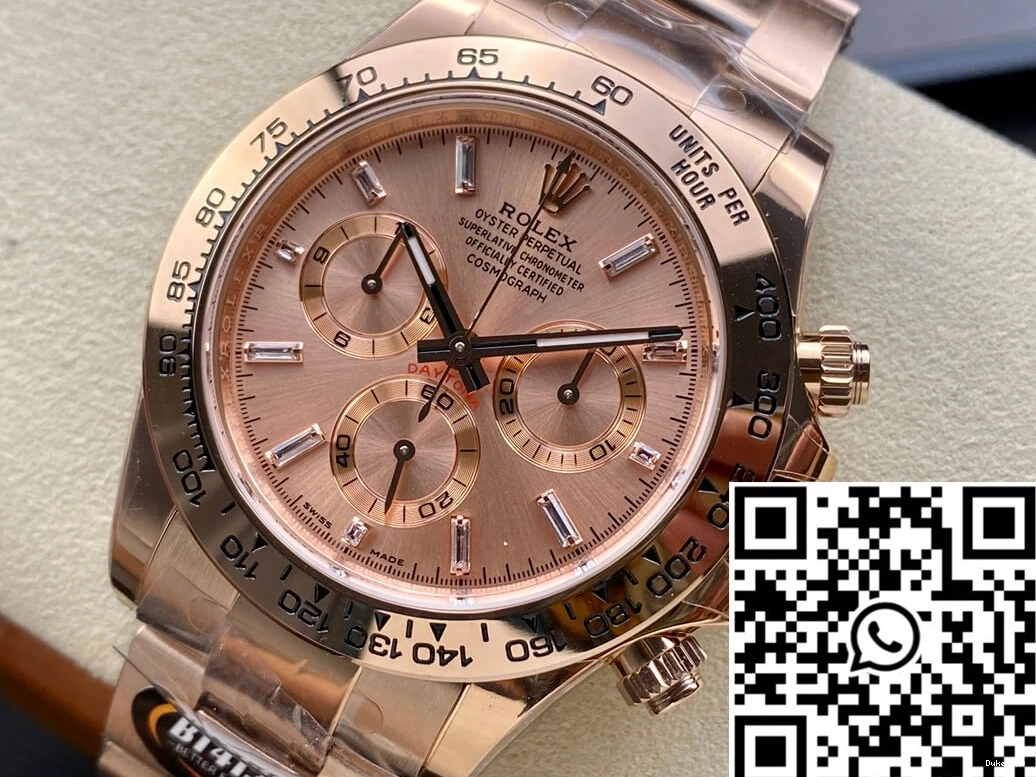 Rose BT Daytona Rolex M116505-0012 Gold Factory 1227